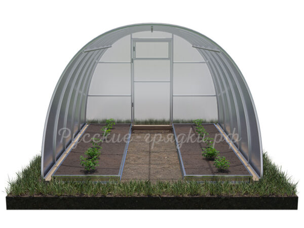 Комплект грядок в теплицу оцинкованные (высота борта 15 см)